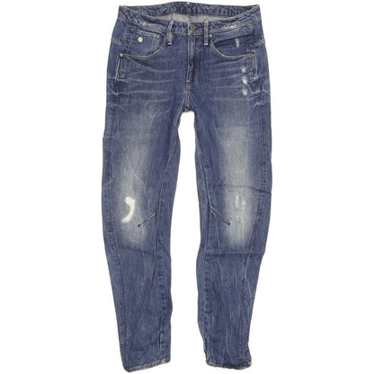 G-Star Arc 3D Women Blue Tapered Loose Boyfriend Jeans W25 L32