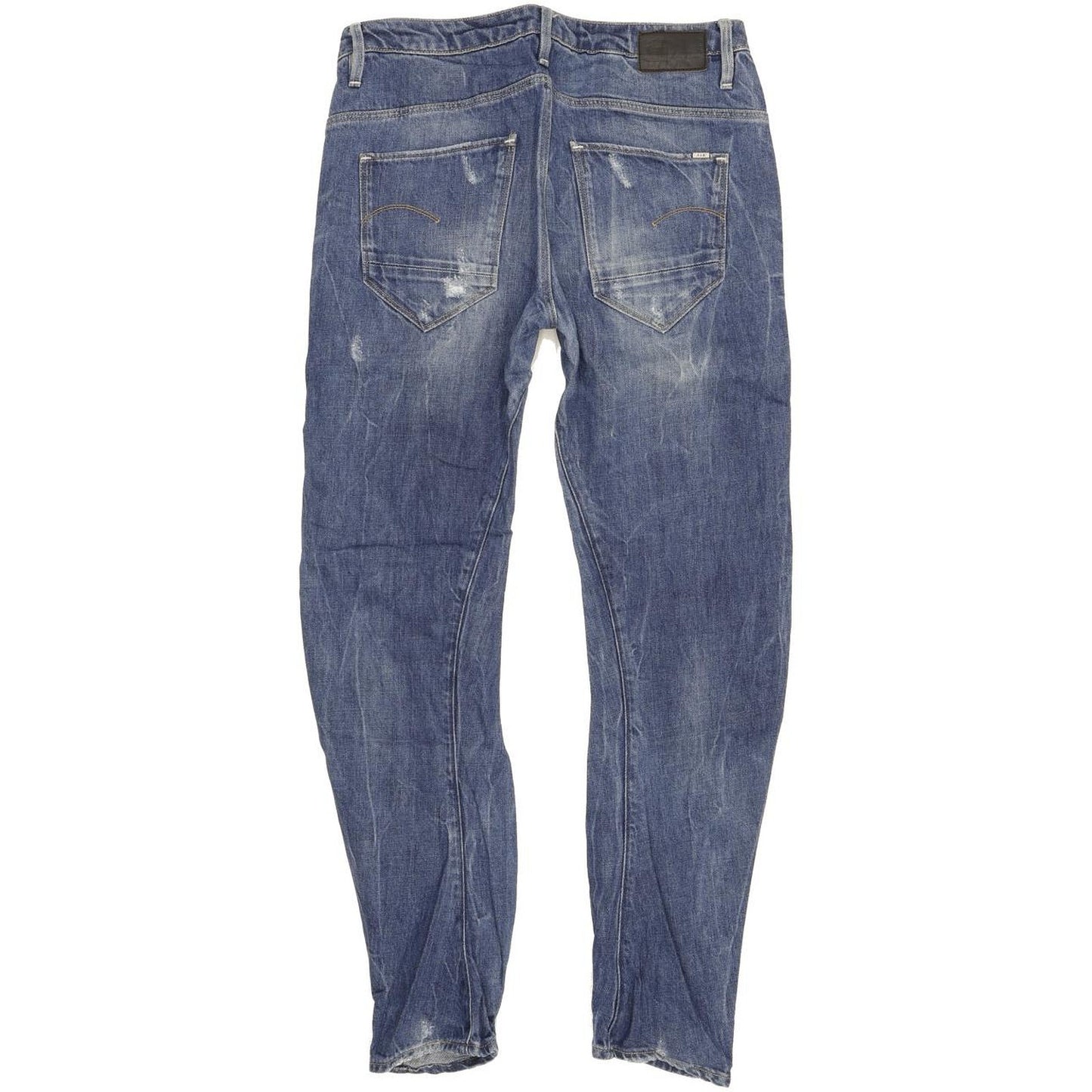 G-Star Arc 3D Women Blue Tapered Loose Boyfriend Jeans W25 L32