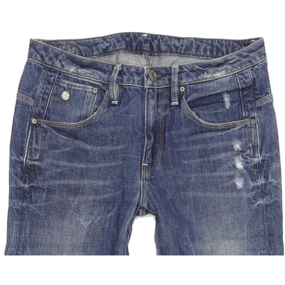 G-Star Arc 3D Women Blue Tapered Loose Boyfriend Jeans W25 L32