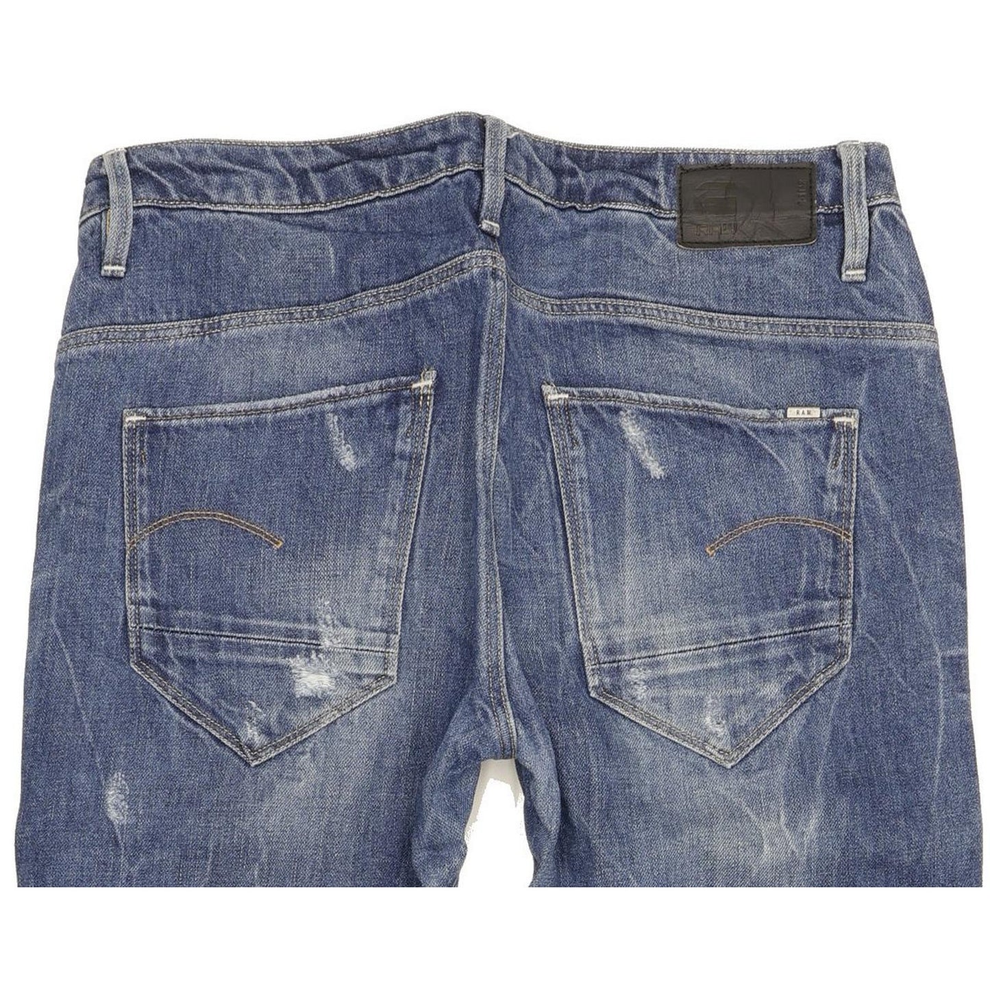 G-Star Arc 3D Women Blue Tapered Loose Boyfriend Jeans W25 L32