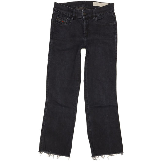 Diesel Sandy-Kick Women Navy Straight Slim Stretch Jeans W26 L25