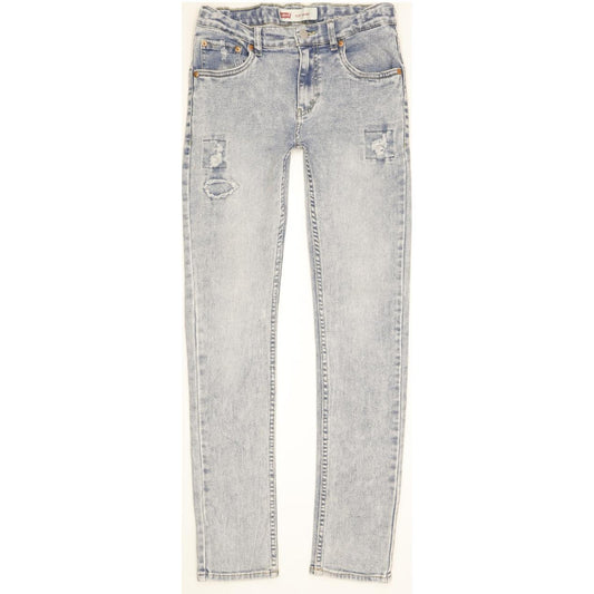 Levi's 510 Kids Blue Skinny Slim Stretch Jeans W26 L30
