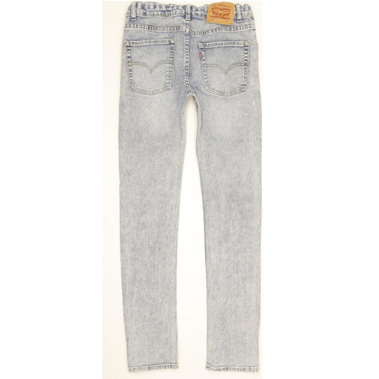 Levi's 510 Kids Blue Skinny Slim Stretch Jeans W26 L30