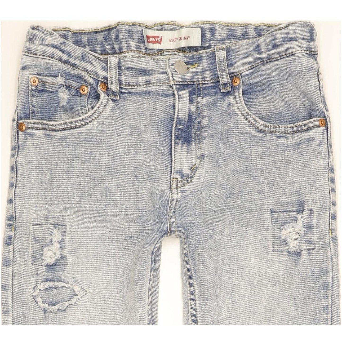 Levi's 510 Kids Blue Skinny Slim Stretch Jeans W26 L30