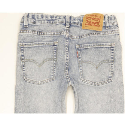 Levi's 510 Kids Blue Skinny Slim Stretch Jeans W26 L30