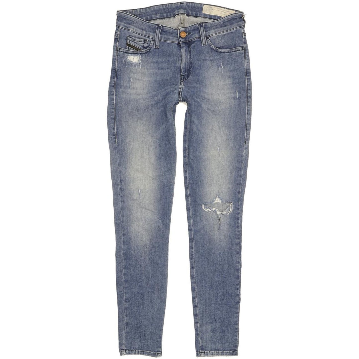 Diesel Slandy 084MU Women Blue Skinny Slim Stretch Jeans W28 L29