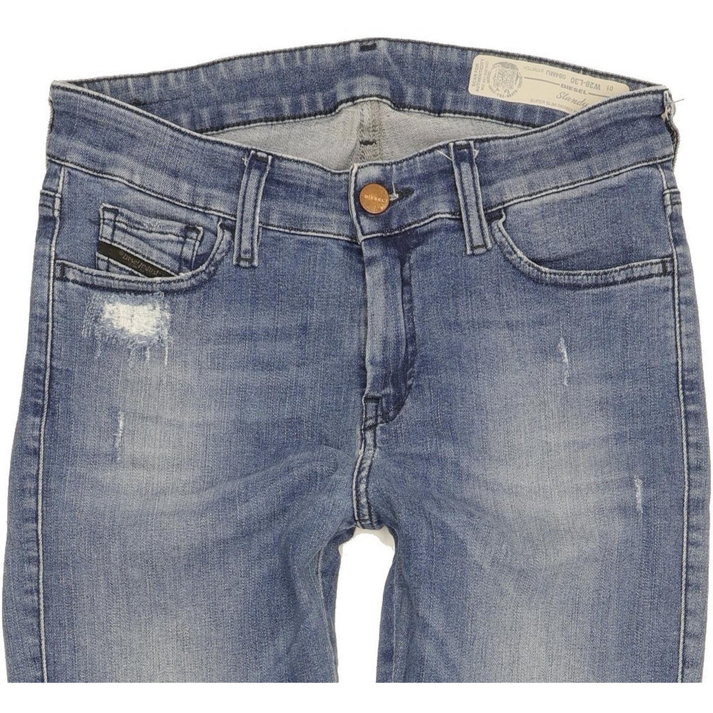 Diesel Slandy 084MU Women Blue Skinny Slim Stretch Jeans W28 L29
