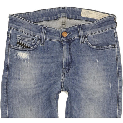 Diesel Slandy 084MU Women Blue Skinny Slim Stretch Jeans W28 L29