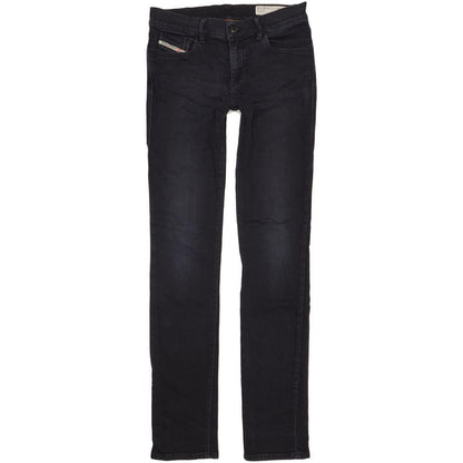 Diesel Straitzee 0804Q Women Navy Straight Slim Stretch Jeans W28 L33