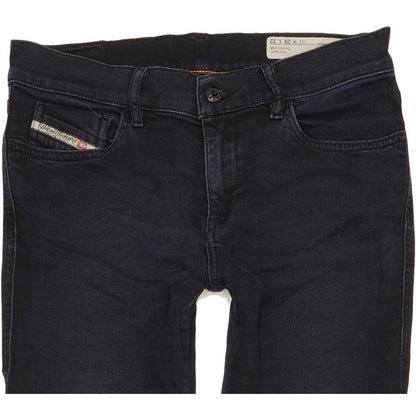 Diesel Straitzee 0804Q Women Navy Straight Slim Stretch Jeans W28 L33