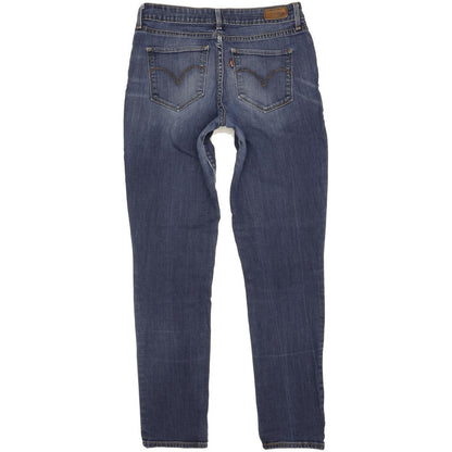 Levi's Bold Curve Women Blue Skinny Slim Stretch Jeans W28 L30