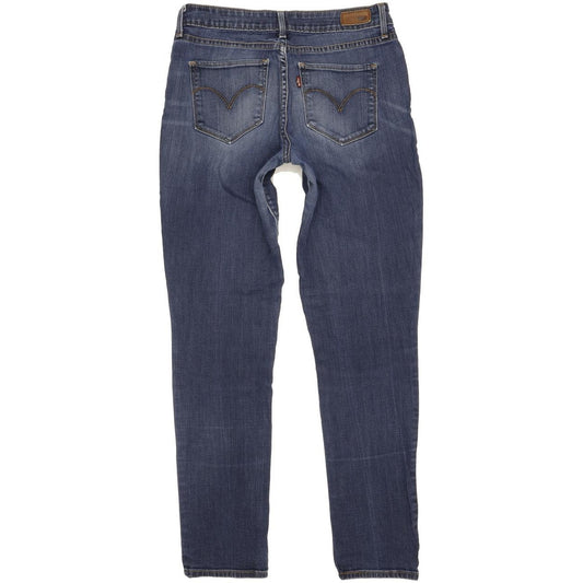 Levi's Bold Curve Women Blue Skinny Slim Stretch Jeans W28 L30