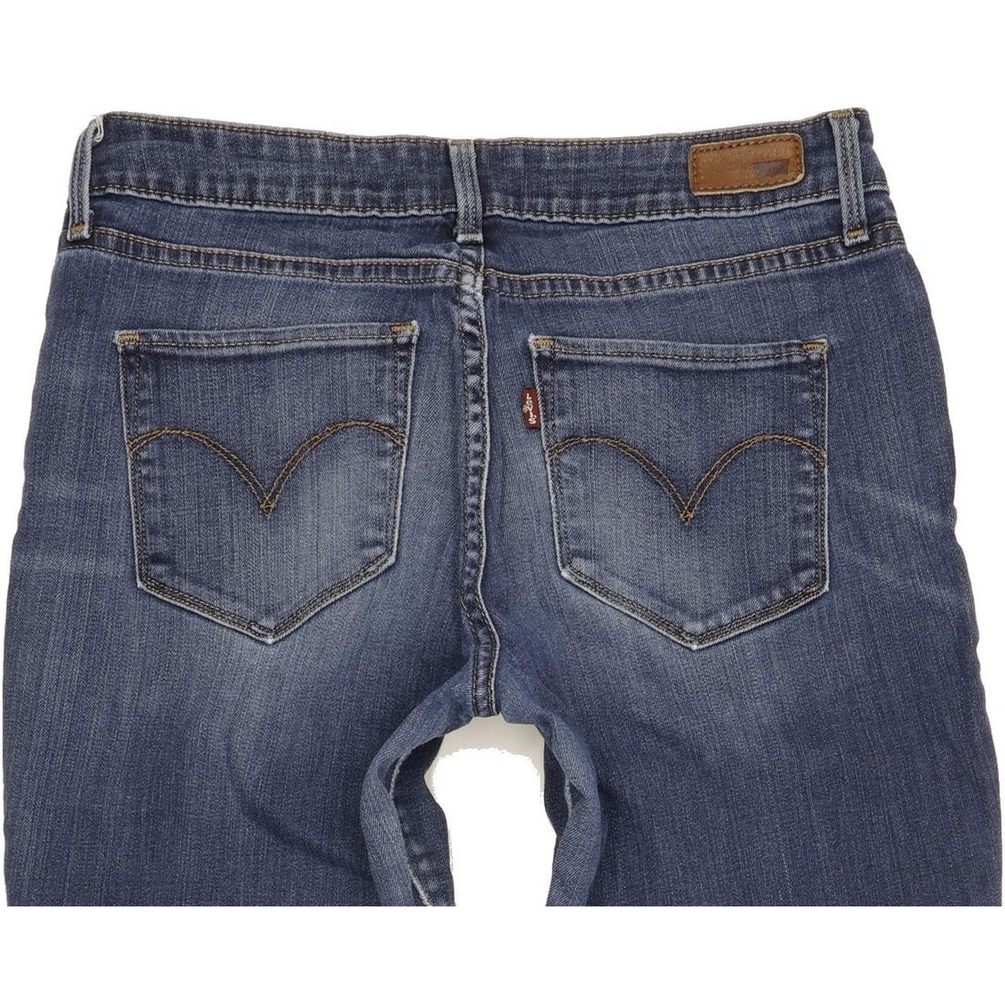 Levi's Bold Curve Women Blue Skinny Slim Stretch Jeans W28 L30