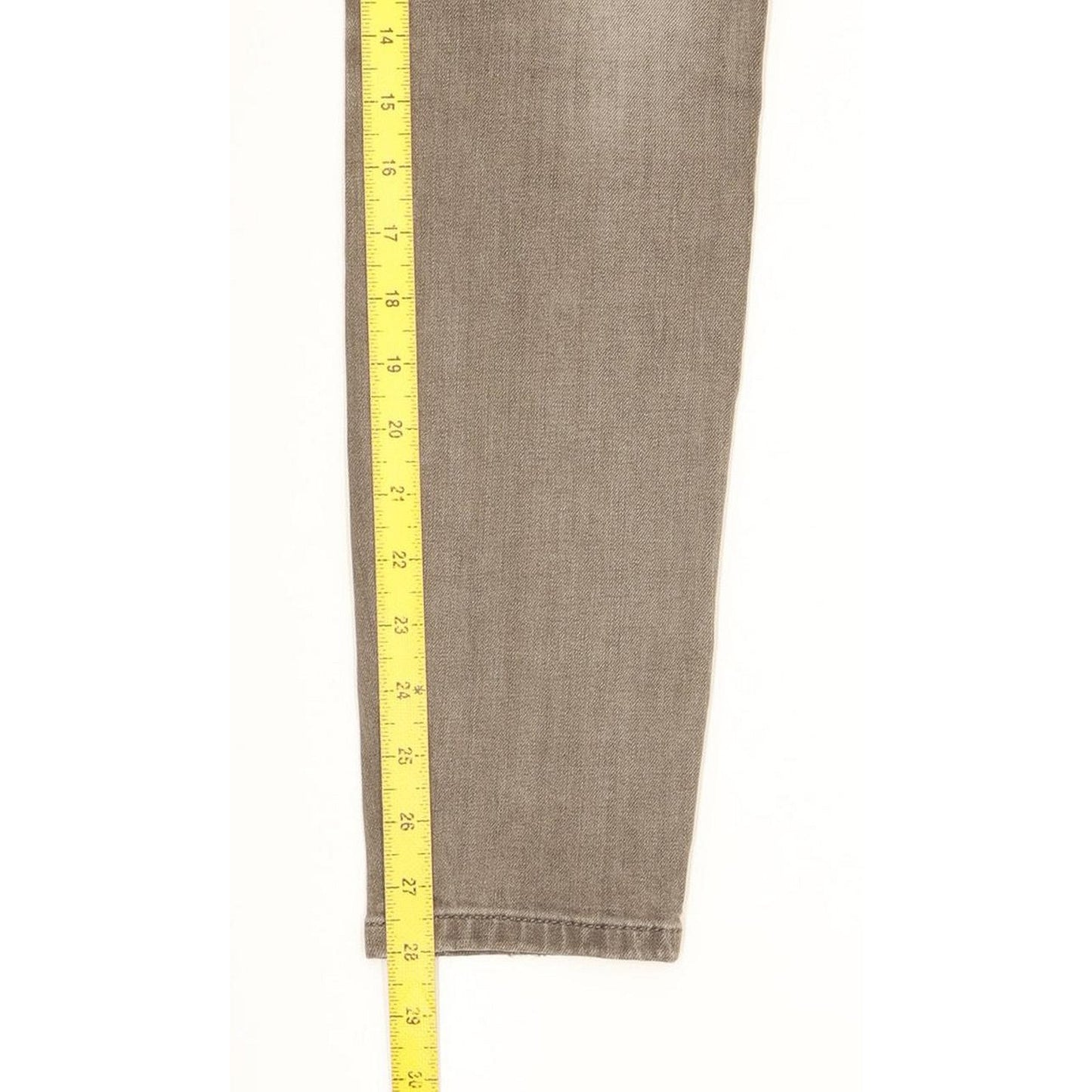 Diesel Grupee-Ankle 0672J Women Grey Skinny Slim Stretch Jeans W28 L28
