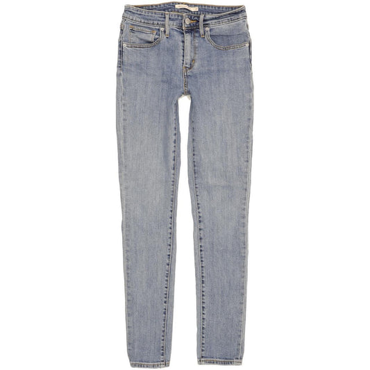 Levi's 721 Women Blue Skinny Slim Stretch Jeans W27 L31