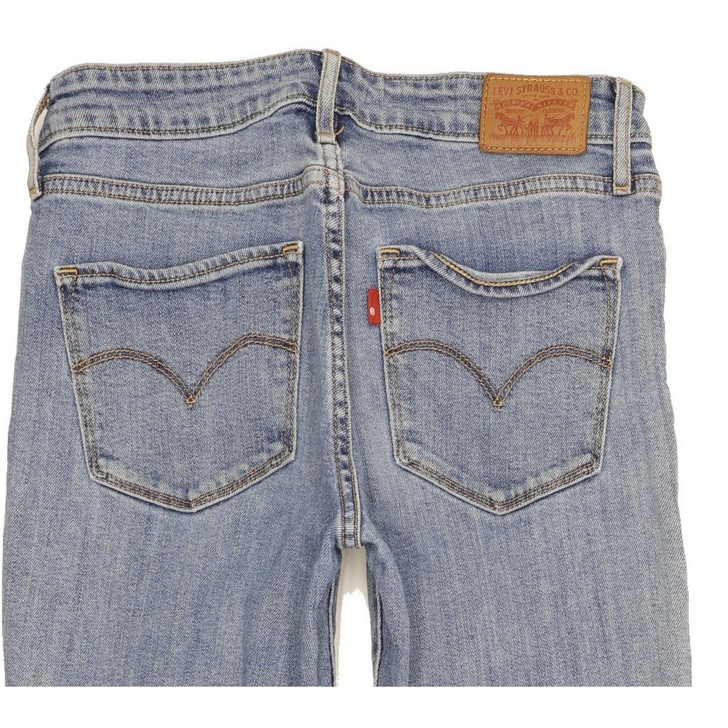 Levi's 721 Women Blue Skinny Slim Stretch Jeans W27 L31