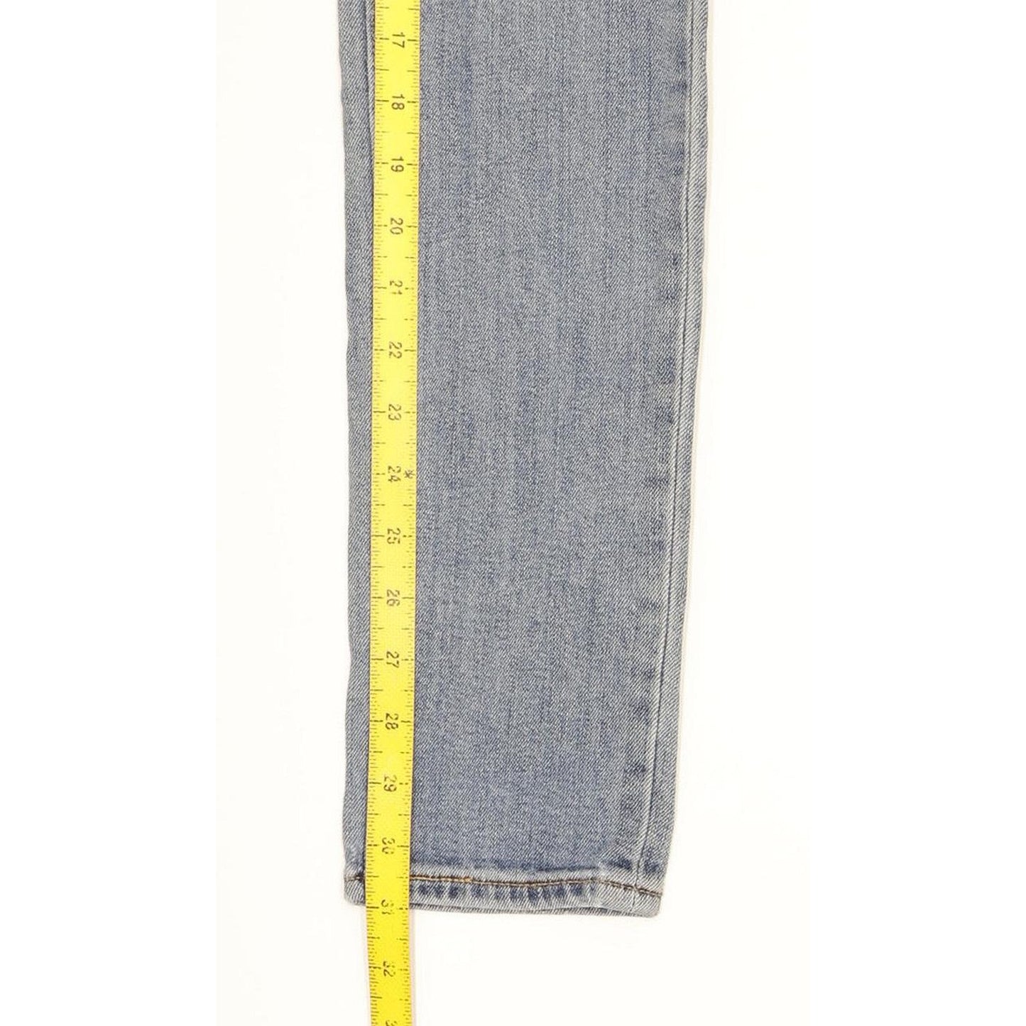 Levi's 721 Women Blue Skinny Slim Stretch Jeans W27 L31