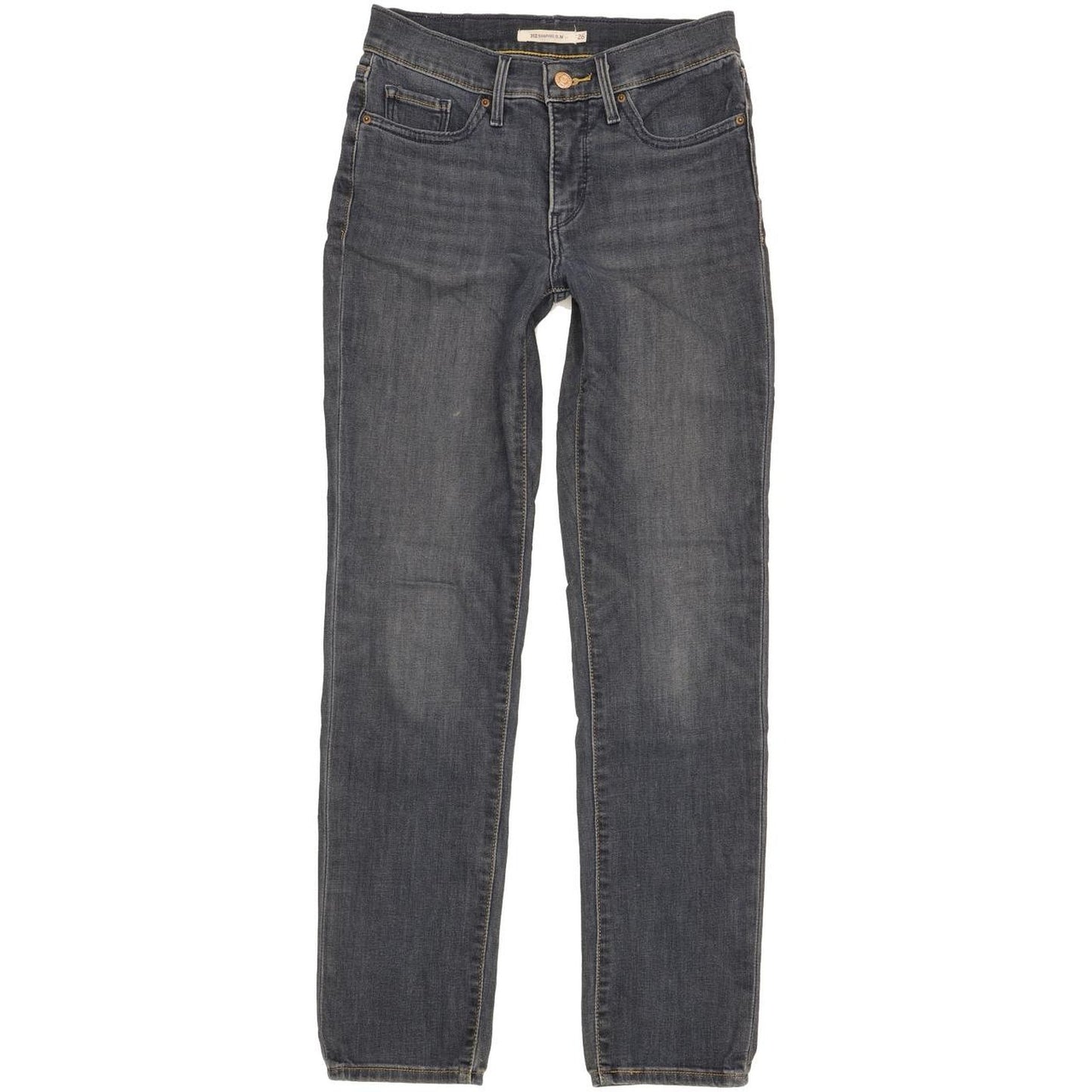 Levi's 312 Shaping Women Blue Straight Slim Stretch Jeans W26 L30