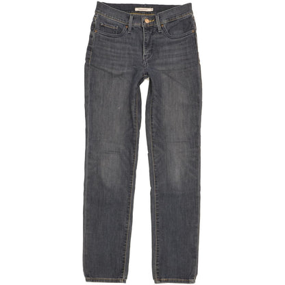 Levi's 312 Shaping Women Blue Straight Slim Stretch Jeans W26 L30