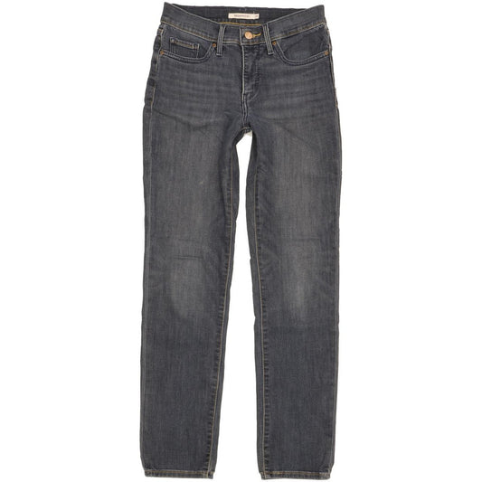 Levi's 312 Shaping Women Blue Straight Slim Stretch Jeans W26 L30