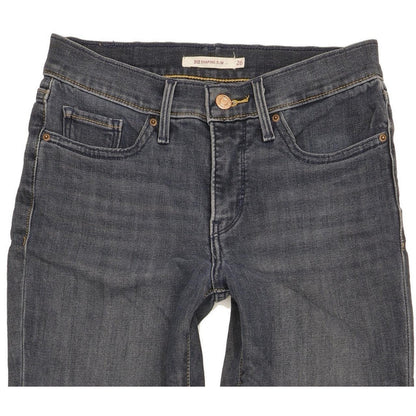 Levi's 312 Shaping Women Blue Straight Slim Stretch Jeans W26 L30