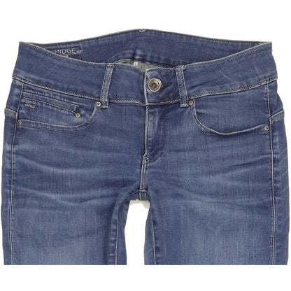 G-Star Midge Cody Women Blue Skinny Slim Stretch Jeans W30 L32