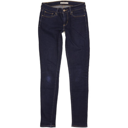 Levi's 711 Women Blue Skinny Slim Stretch Jeans W26 L31
