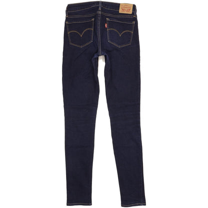 Levi's 711 Women Blue Skinny Slim Stretch Jeans W26 L31