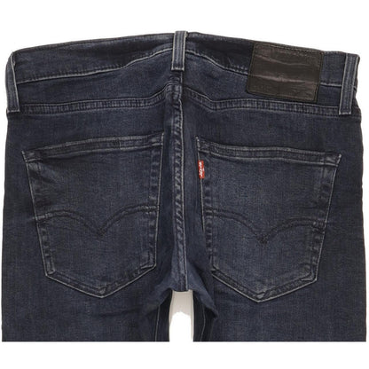 Levi's 512 Men Navy Tapered Slim Stretch Jeans W30 L29