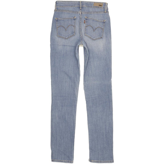Levi's Demi Curve Women Blue Skinny Slim Stretch Jeans W26 L31