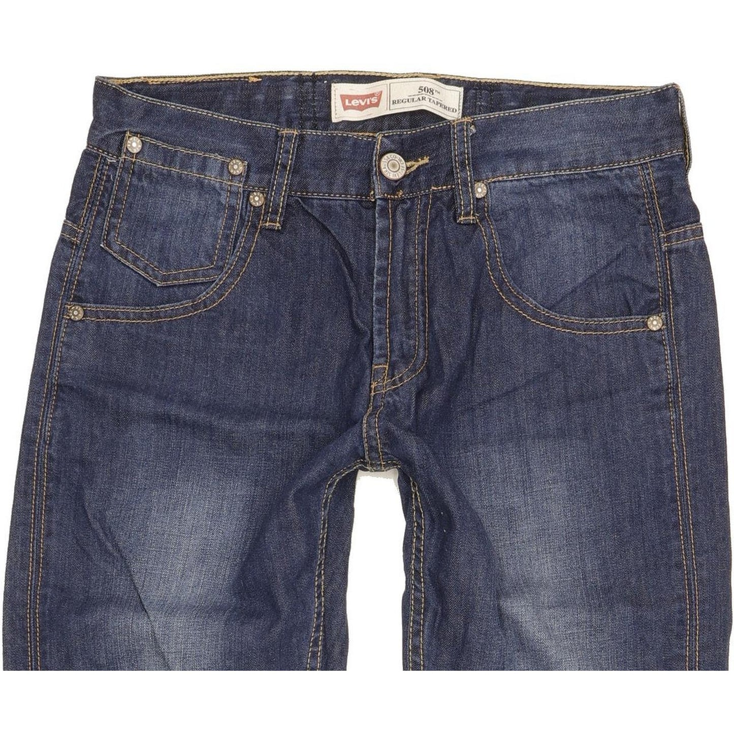 Levi's 508 Kids Blue Tapered Regular Jeans W26 L29