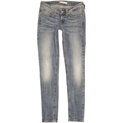 Levi's Demi Curve Women Blue Skinny Slim Stretch Jeans W25 L30