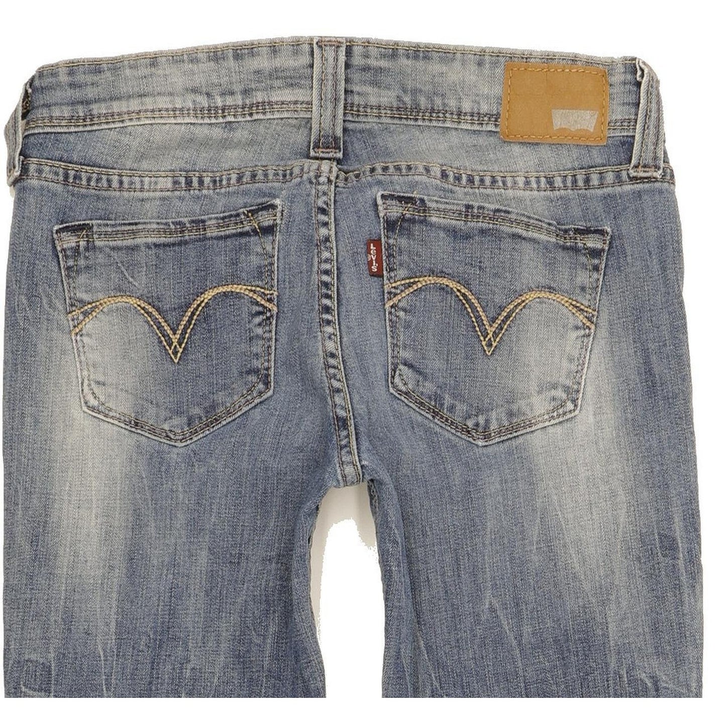 Levi's Demi Curve Women Blue Skinny Slim Stretch Jeans W25 L30