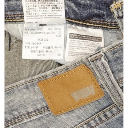 Levi's Demi Curve Women Blue Skinny Slim Stretch Jeans W25 L30