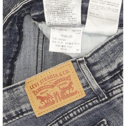 Levi's 711 Women Blue Skinny Slim Stretch Jeans W28 L30