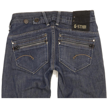 G-Star Corvet Women Blue Skinny Slim Stretch Jeans W25 L34