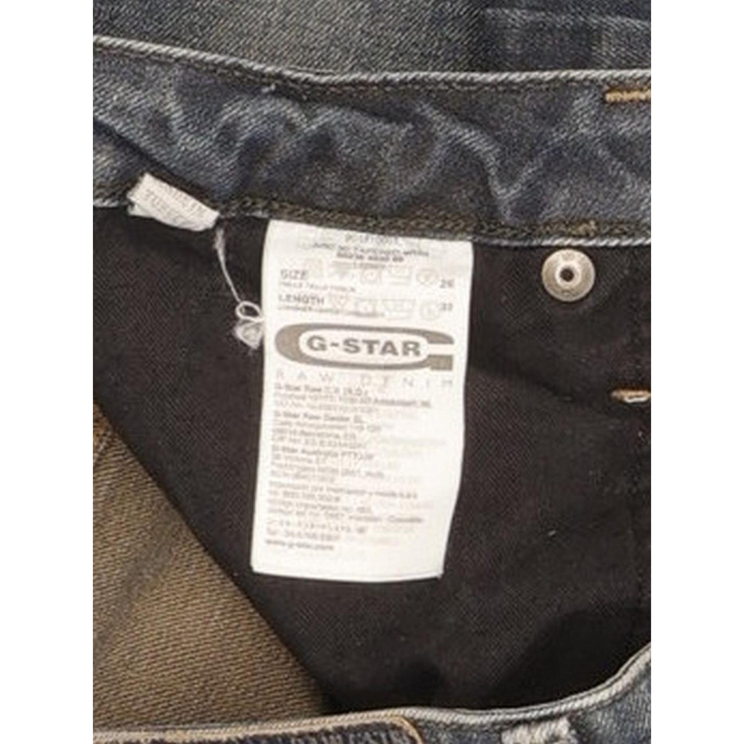 G-Star Arc 3D Women Blue Tapered Slim Jeans W26 L32