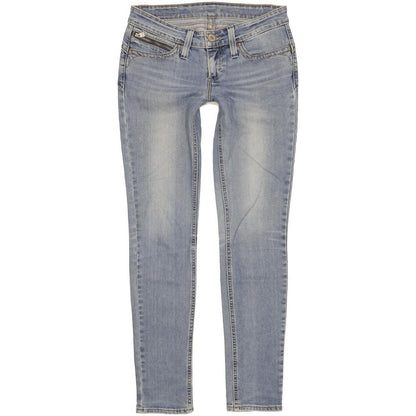 Levi's Women Blue Skinny Slim Stretch Jeans W28 L30