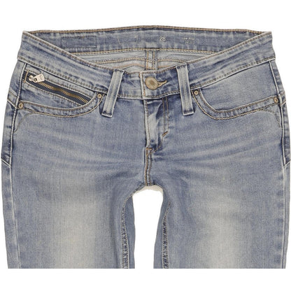 Levi's Women Blue Skinny Slim Stretch Jeans W28 L30