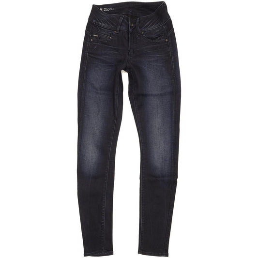 G-Star Midge Cody Women Navy Skinny Slim Stretch Jeans W25 L30