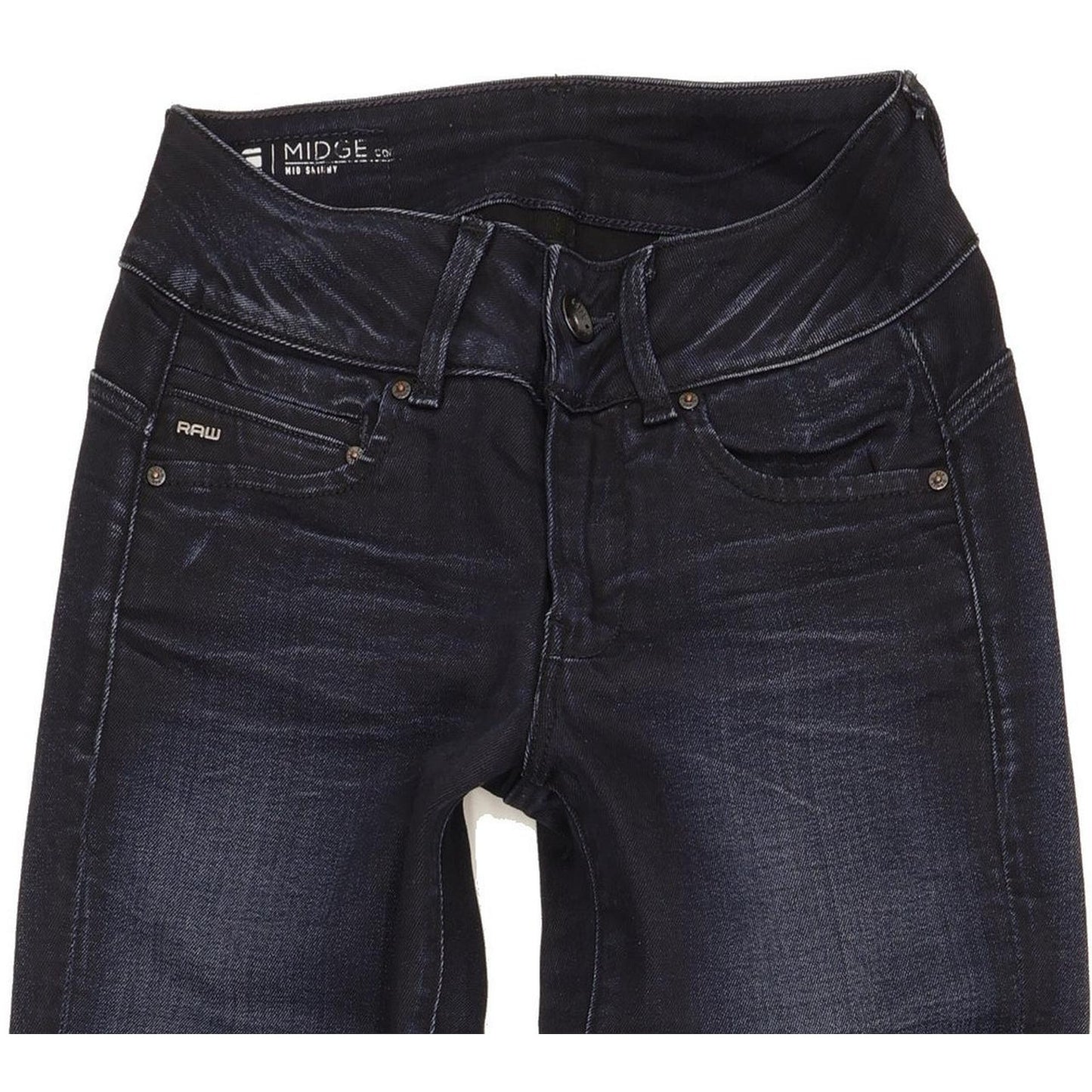 G-Star Midge Cody Women Navy Skinny Slim Stretch Jeans W25 L30