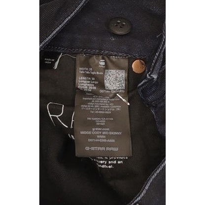 G-Star Midge Cody Women Navy Skinny Slim Stretch Jeans W25 L30