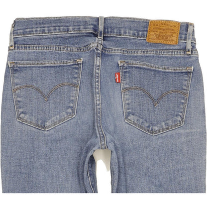 Levi's 710 Super Women Blue Skinny Slim Jeans W27 L30