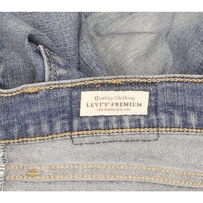 Levi's 710 Super Women Blue Skinny Slim Jeans W27 L30