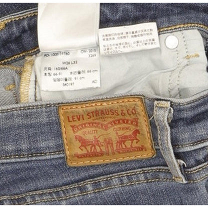 Levi's 711 Women Blue Skinny Slim Stretch Jeans W26 L29