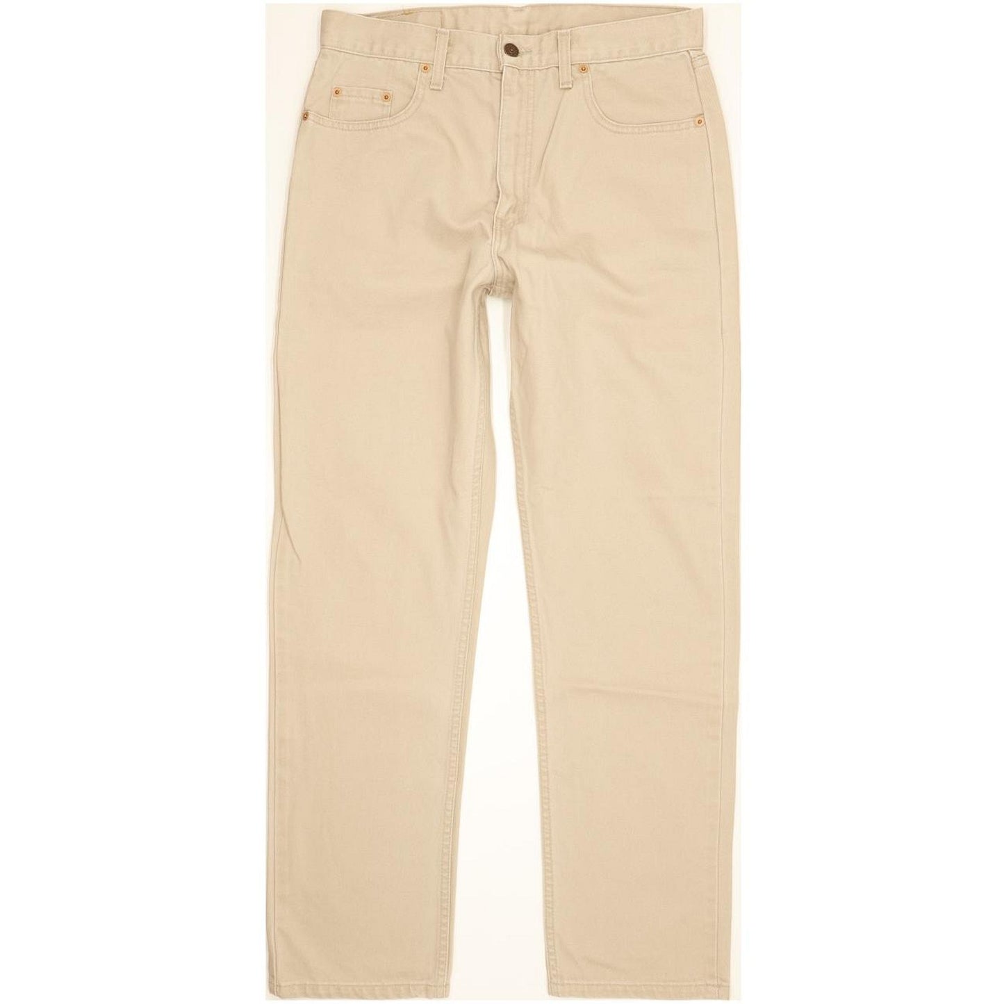 Levi's 615 Men Beige Straight Regular Jeans W33 L32