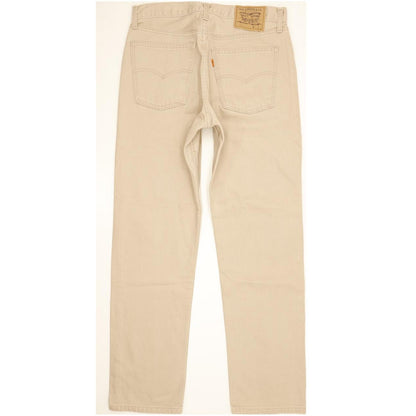 Levi's 615 Men Beige Straight Regular Jeans W33 L32
