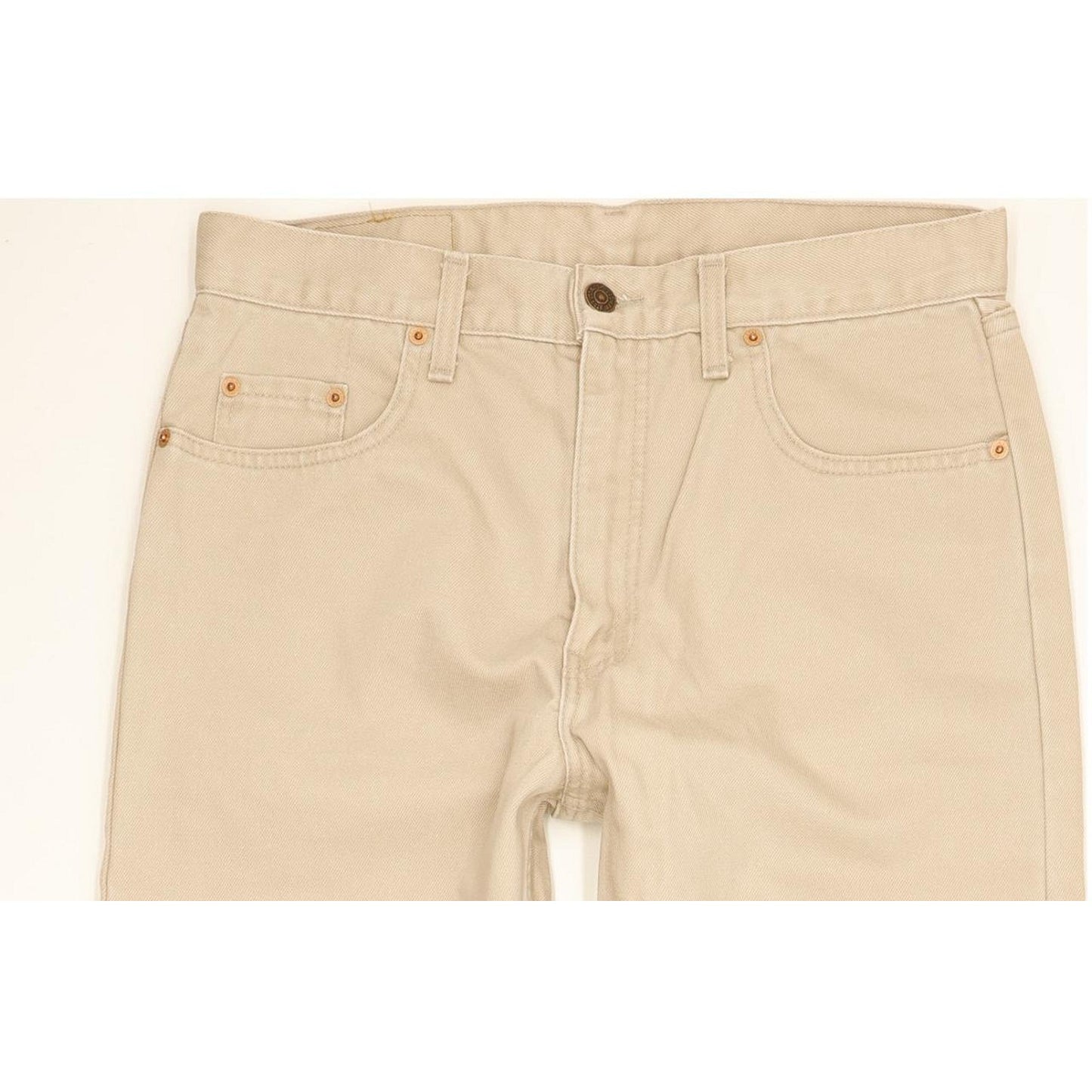 Levi's 615 Men Beige Straight Regular Jeans W33 L32