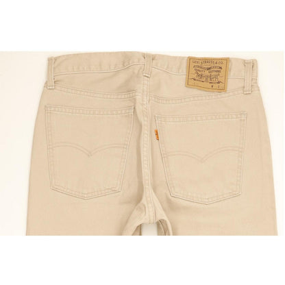 Levi's 615 Men Beige Straight Regular Jeans W33 L32