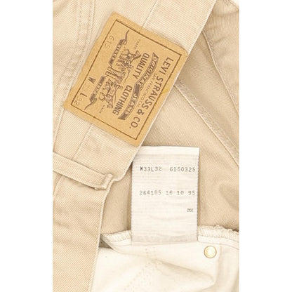 Levi's 615 Men Beige Straight Regular Jeans W33 L32